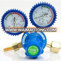 Medical use cylinder oxygen gauge regulator