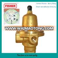 Brass body material fisher1301high pressure regulator 1301F-1 nitrogen gas regulator